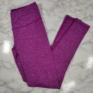Victoria's Secret Sport Knockout Leggings in Magenta Heather Size Small